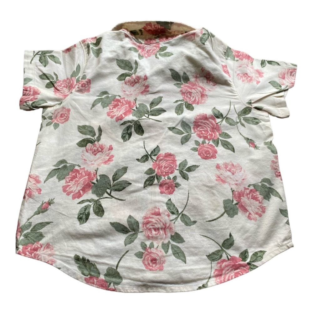COPY - Old navy floral button down shirt
